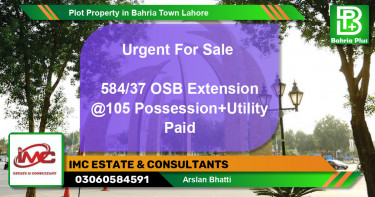 Residential Plot for Sale in Bahria Town, Lahore - (BP-84397)
