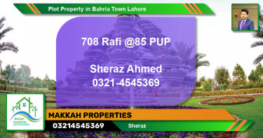 Residential Plot for Sale in Bahria Town, Lahore - (BP-84412)