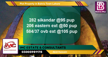 Residential Plot for Sale in Bahria Town, Lahore - (BP-84432)