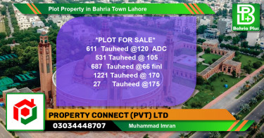 Residential Plot for Sale in Bahria Town, Lahore - (BP-84464)