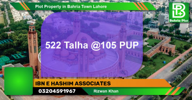 Residential Plot for Sale in Bahria Town, Lahore - (BP-84571)