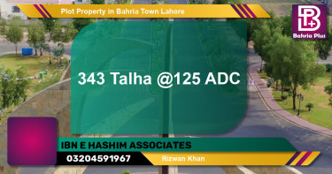 Residential Plot for Sale in Bahria Town, Lahore - (BP-84581)