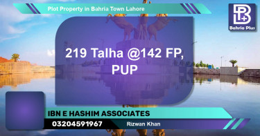 Residential Plot for Sale in Bahria Town, Lahore - (BP-84584)