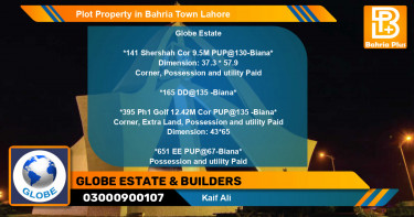 Residential Plot for Sale in Bahria Town, Lahore - (BP-84588)