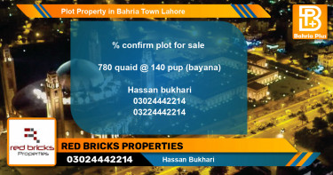 Residential Plot for Sale in Bahria Town, Lahore - (BP-84736)