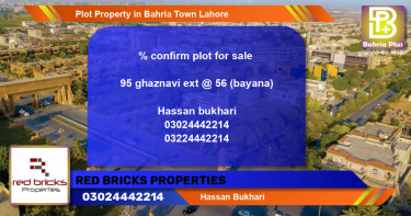 Residential Plot for Sale in Bahria Town, Lahore - (BP-84740)