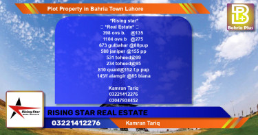 Residential Plot for Sale in Overseas B -  Bahria Town, Lahore - (BP-84765)