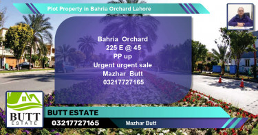 Residential Plot for Sale in Bahria Orchard, Lahore - (BP-84809)