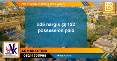 Residential Plot for Sale in Bahria Town, Lahore - (BP-84816)
