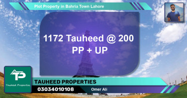 Residential Plot for Sale in Bahria Town, Lahore - (BP-84841)