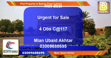 Residential Plot for Sale in Bahria Town, Lahore - (BP-84848)