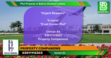 Residential Plot for Sale in Bahria Orchard, Lahore - (BP-84867)