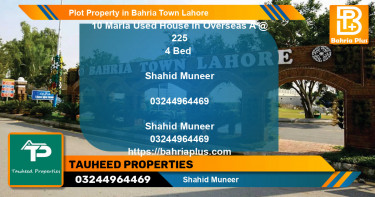 Residential Plot for Sale in Bahria Town, Lahore - (BP-84868)