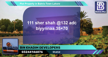Residential Plot for Sale in Bahria Town, Lahore - (BP-84894)