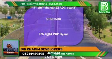 Residential Plot for Sale in Bahria Town, Lahore - (BP-84899)