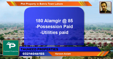 Residential Plot for Sale in Bahria Town, Lahore - (BP-84940)