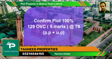 Residential Plot for Sale in Bahria Town, Lahore - (BP-84944)