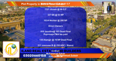 Residential Plot for Sale in Bahria Town, Lahore - (BP-84973)