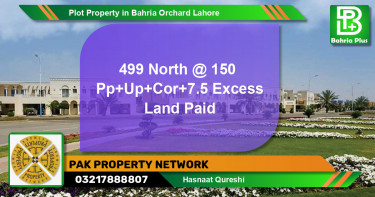 Residential Plot for Sale in Bahria Orchard, Lahore - (BP-84995)