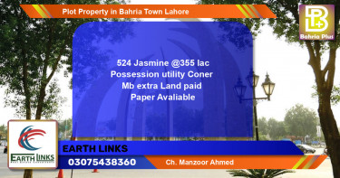 Residential Plot for Sale in Bahria Town, Lahore - (BP-84997)