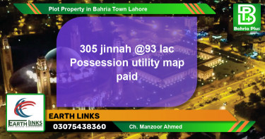 Residential Plot for Sale in Bahria Town, Lahore - (BP-84998)