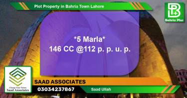Residential Plot for Sale in Bahria Town, Lahore - (BP-85022)