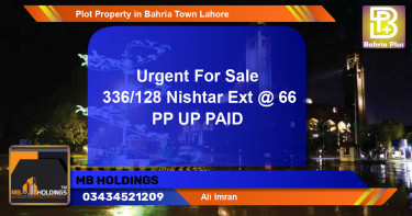 Residential Plot for Sale in Bahria Town, Lahore - (BP-85059)