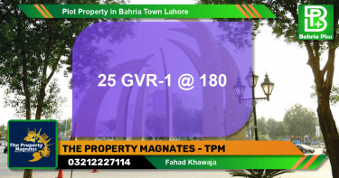Residential Plot for Sale in Bahria Town, Lahore - (BP-85120)