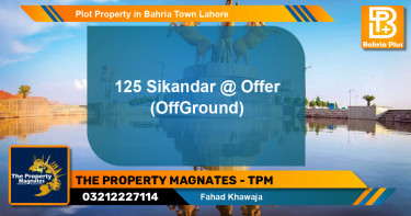 Residential Plot for Sale in Bahria Town, Lahore - (BP-85121)