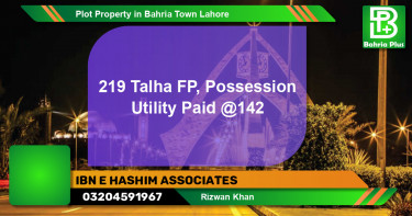 Residential Plot for Sale in Bahria Town, Lahore - (BP-85165)