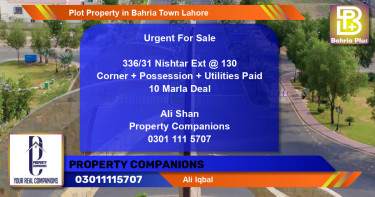 Residential Plot for Sale in Bahria Town, Lahore - (BP-85167)