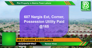 Residential Plot for Sale in Bahria Town, Lahore - (BP-85172)