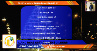 Residential Plot for Sale in Bahria Town, Lahore - (BP-85244)