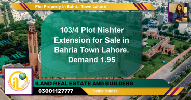 Residential Plot for Sale in Bahria Town, Lahore - (BP-85246)