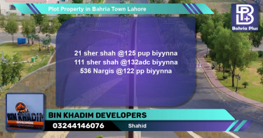 Residential Plot for Sale in Bahria Town, Lahore - (BP-85295)