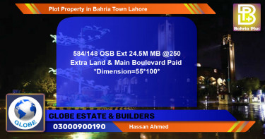 Residential Plot for Sale in Bahria Town, Lahore - (BP-85329)