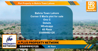 Residential Plot for Sale in Bahria Town, Lahore - (BP-85331)