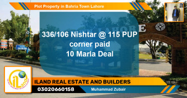 Residential Plot for Sale in Bahria Town, Lahore - (BP-85345)