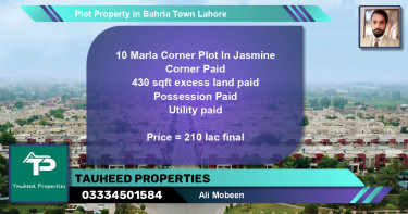 Residential Plot for Sale in Bahria Town, Lahore - (BP-85346)