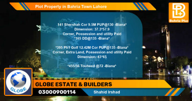 Residential Plot for Sale in Bahria Town, Lahore - (BP-85464)