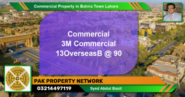 Commercial Property for Sale in Bahria Town, Lahore - (BP-85479)
