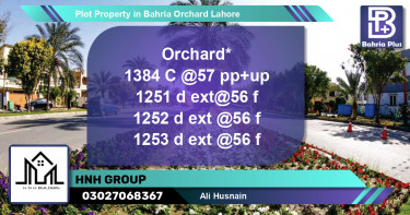 Residential Plot for Sale in Bahria Orchard, Lahore - (BP-85486)
