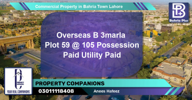 Commercial Property for Sale in Bahria Town, Lahore - (BP-85553)