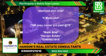 Residential Plot for Sale in Bahria Town, Lahore - (BP-85627)