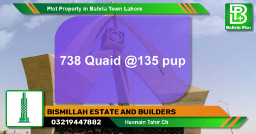 Residential Plot for Sale in Bahria Town, Lahore - (BP-85633)