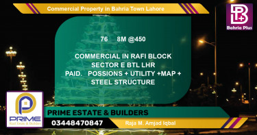 Commercial Property for Sale in Bahria Town, Lahore - (BP-85680)