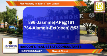 Residential Plot for Sale in Bahria Town, Lahore - (BP-85692)