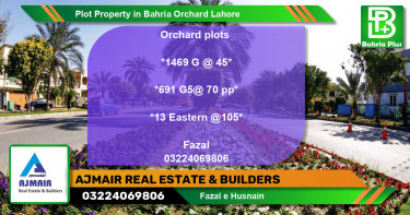 Residential Plot for Sale in Bahria Orchard, Lahore - (BP-85749)