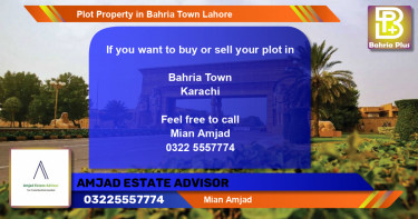Residential Plot for Sale in Bahria Town, Lahore - (BP-85758)