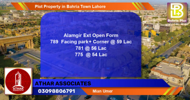 Residential Plot for Sale in Bahria Town, Lahore - (BP-85764)